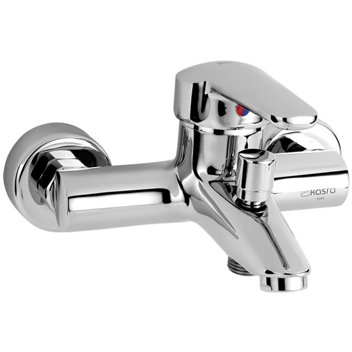 شیر حمام کسری مدل آبتین کروم براق Kasra abtin bath mixer